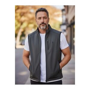 Polo Ralph Lauren Mens Performance Vest Gray Size 4XB Classic Preppy Luxury